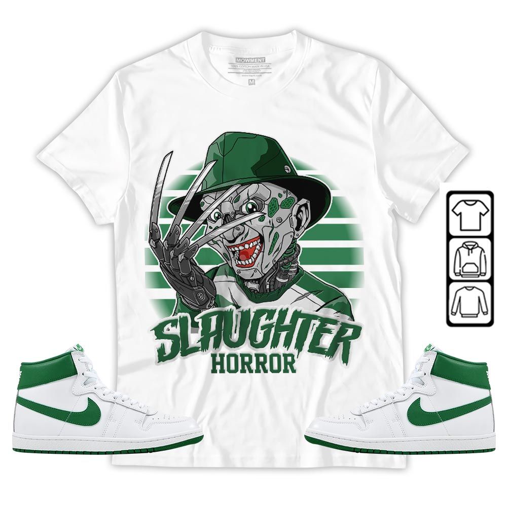 Slaughter To prevail Sneaker Shirt Match Low Infrared 6s, Air Ship SP Pine Green MKO T-Shirt