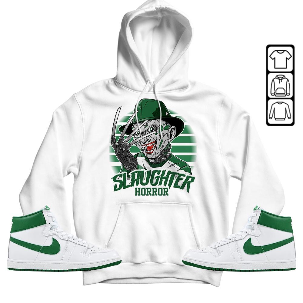 Slaughter To prevail Sneaker Shirt Match Low Infrared 6s, Air Ship SP Pine Green MKO T-Shirt
