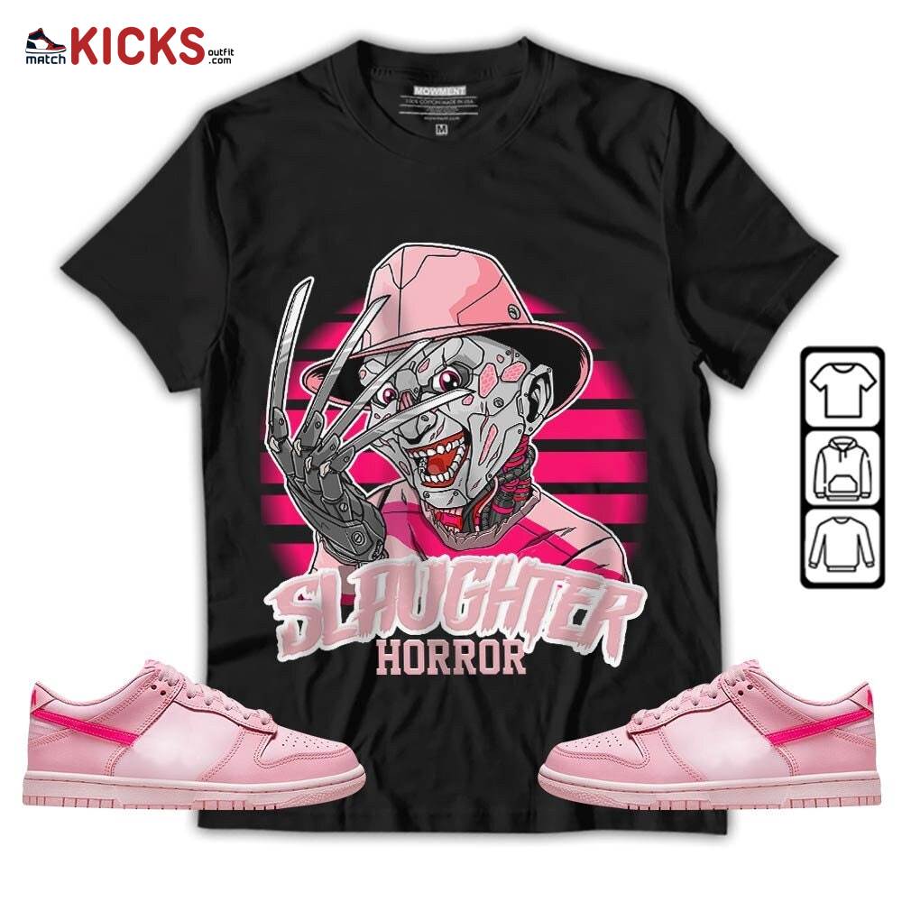 Slaughter To Prevail Sneaker Shirt Match Low Triple Pink, Dunk Low Triple Pink MKO T-Shirt