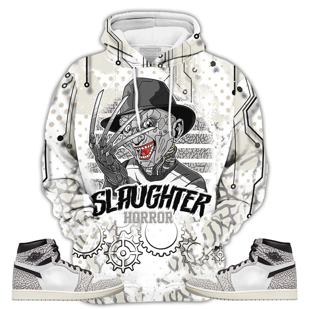 Slaughter To Prevail Sneaker Shirt Match Og Elephant 1S, Jordan 1 White Cement Hoodie Sweatshirt Tee All Over Print MKO Shirt Slaughter To Prevail Sneaker Shirt Match Og Elephant 1S, Jordan 1 White Cement Hoodie Sweatshirt Tee All Over Print MKO Shirt