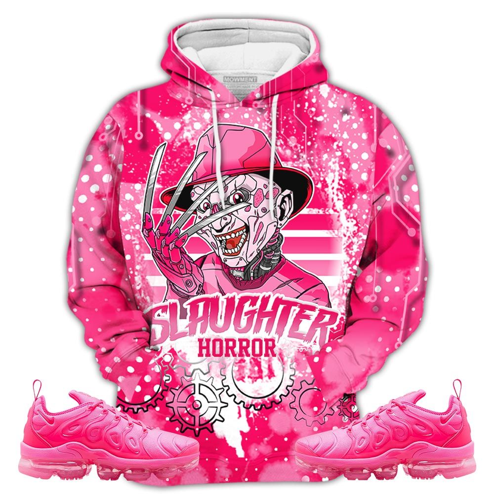 Slaughter To Prevail Sneaker Shirt Match Plus Triple Pink, Air Vapormax Plus Triple Pink Hoodie Sweatshirt Tee All Over Print MKO Shirt