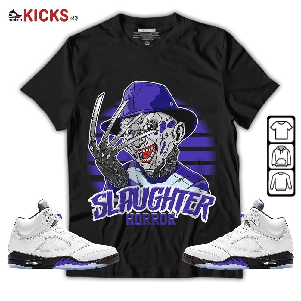 Slaughter To Prevail Sneaker Shirt Match Retro Concord 5s, Jordan 5 Retro Concord MKO T-Shirt