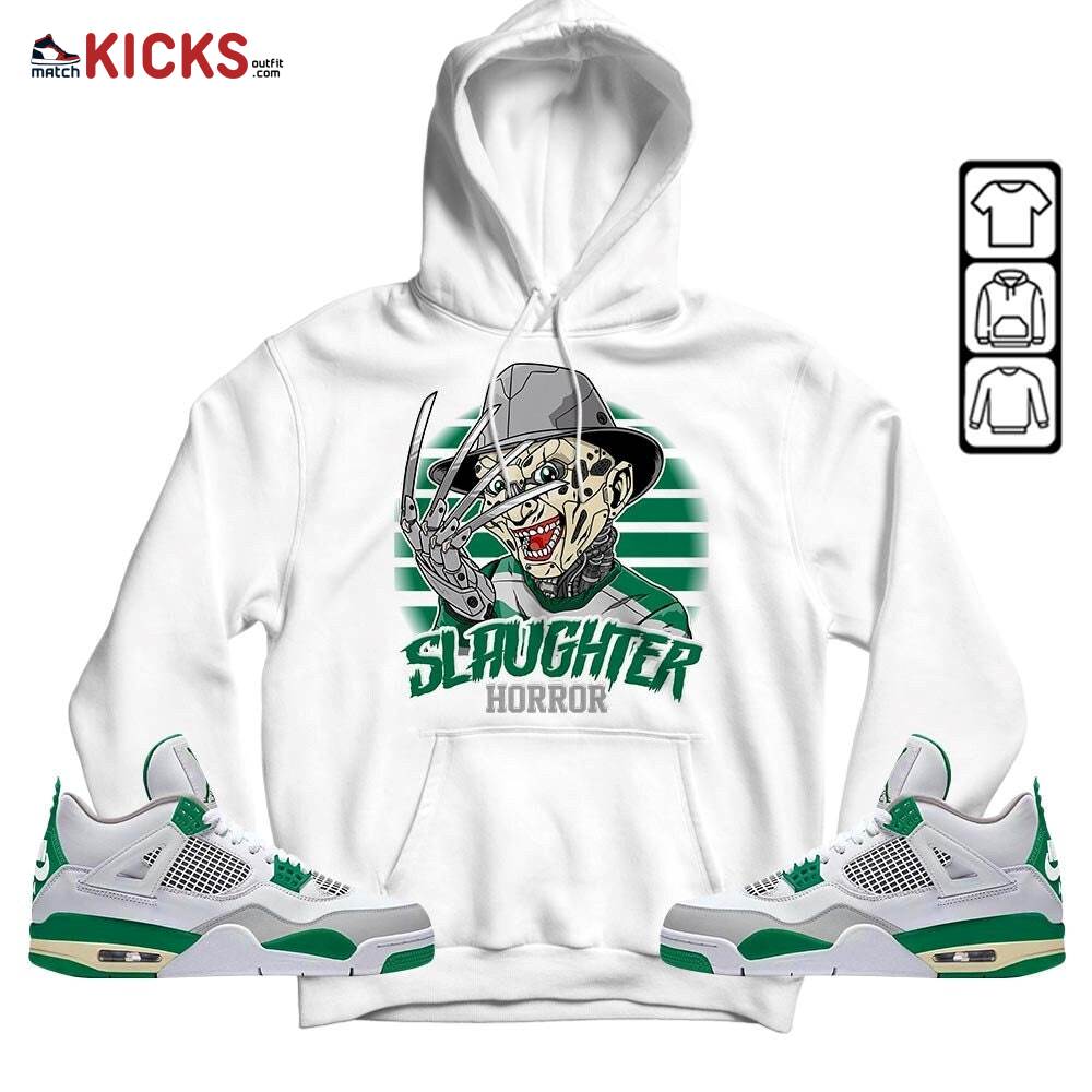Slaughter To Prevail Sneaker Shirt Match Retro Pine Green 4s, Jordan 4 Pine Green MKO Hoodie Slaughter To Prevail Sneaker Shirt Match Retro Pine Green 4s, Jordan 4 Pine Green MKO Hoodie