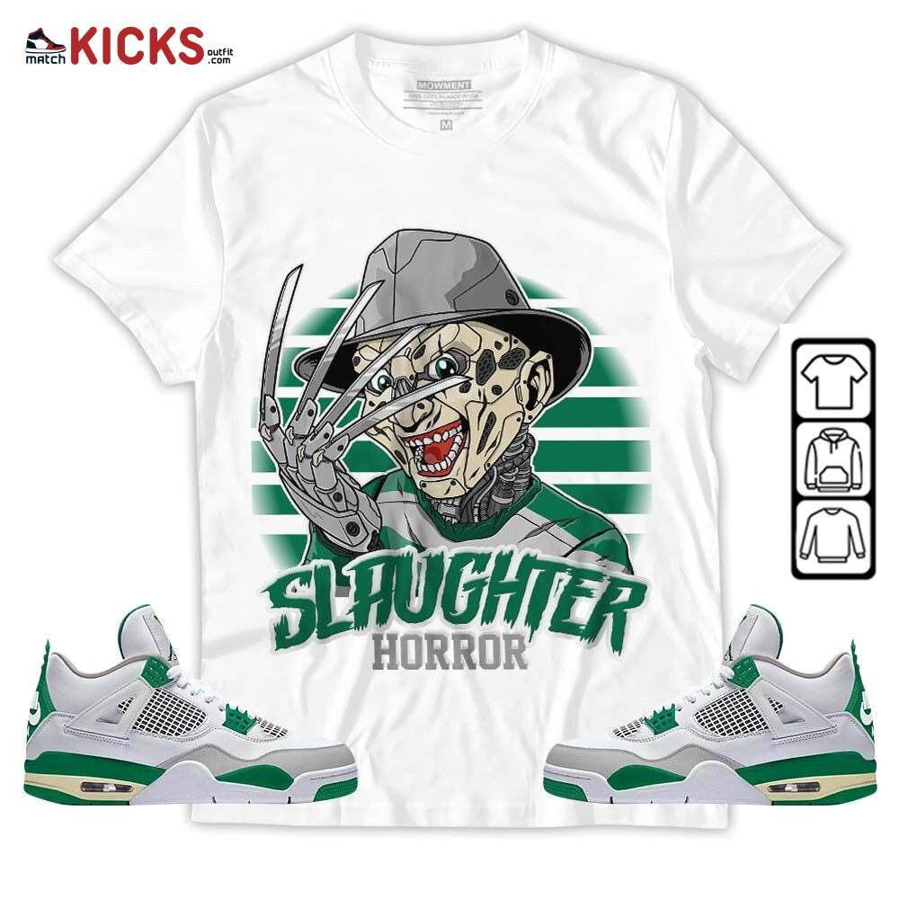 Slaughter To Prevail Sneaker Shirt Match Retro Pine Green 4s, Jordan 4 Pine Green MKO T-Shirt Slaughter To Prevail Sneaker Shirt Match Retro Pine Green 4s, Jordan 4 Pine Green MKO T-Shirt