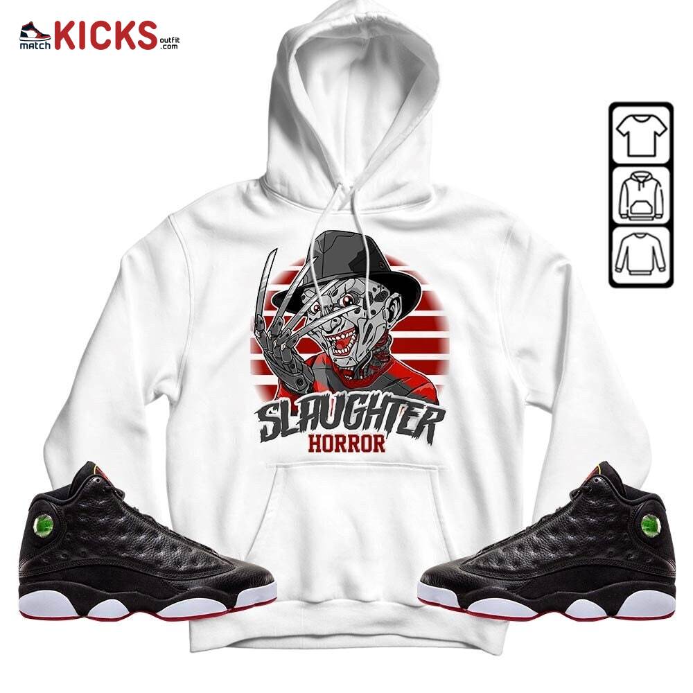 Slaughter To Prevail Sneaker Shirt Match Retro Playoffs 13s, Jordan 13 Playoffs MKO Hoodie Slaughter To Prevail Sneaker Shirt Match Retro Playoffs 13s, Jordan 13 Playoffs MKO Hoodie