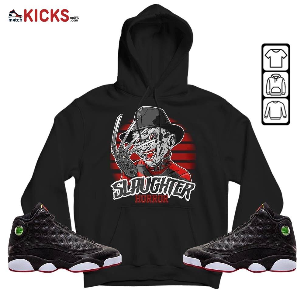 Slaughter To Prevail Sneaker Shirt Match Retro Playoffs 13s, Jordan 13 Playoffs MKO Hoodie Slaughter To Prevail Sneaker Shirt Match Retro Playoffs 13s, Jordan 13 Playoffs MKO Hoodie