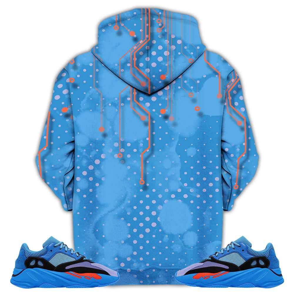 Slaughter To Prevail Sneaker Shirt Match V1 Hi-Res Blue 700S, Yeezy 700 V1 Hi-Res Blue Hoodie Sweatshirt Tee All Over Print MKO Shirt