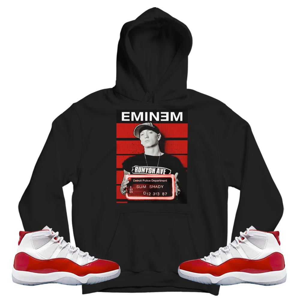 Slim Shady Eminem Sneaker Shirt Match Cherry 11s, Jordan 11 Retro Cherry MKO T-Shirt
