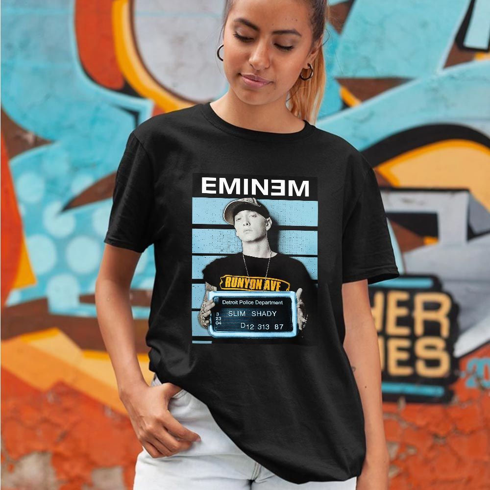 Slim Shady Eminem Sneaker Shirt Match Dunk High Blue Chill, Dunk High Homer Simpson MKO T-Shirt Slim Shady Eminem Sneaker Shirt Match Dunk High Blue Chill, Dunk High Homer Simpson MKO T-Shirt