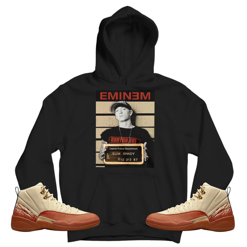 Slim Shady Eminem Sneaker Shirt Match Eastside Golf 12s, Jordan 12 Retro Eastside Golf MKO T-Shirt