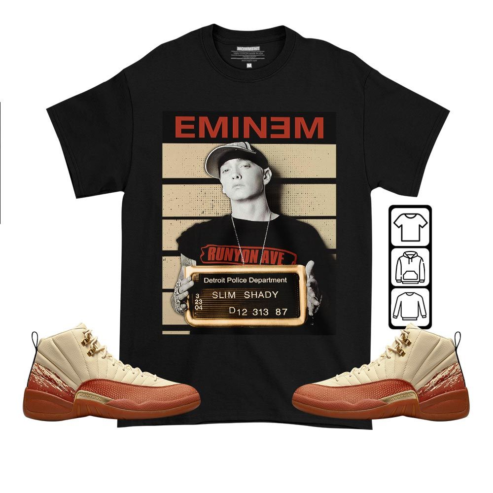 Slim Shady Eminem Sneaker Shirt Match Eastside Golf 12s, Jordan 12 Retro Eastside Golf MKO T-Shirt Slim Shady Eminem Sneaker Shirt Match Eastside Golf 12s, Jordan 12 Retro Eastside Golf MKO T-Shirt