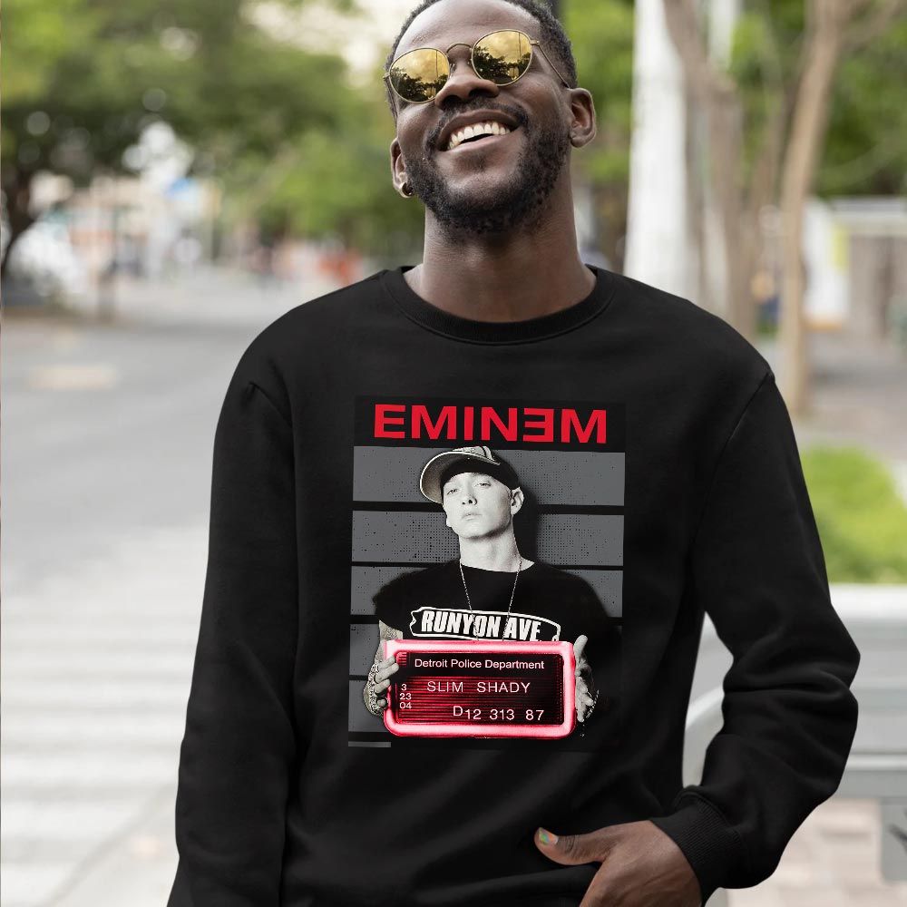 Slim Shady Eminem Sneaker Shirt Match Fire Red 9s, Jordan 9 Retro Fire Red MKO T-Shirt Slim Shady Eminem Sneaker Shirt Match Fire Red 9s, Jordan 9 Retro Fire Red MKO T-Shirt