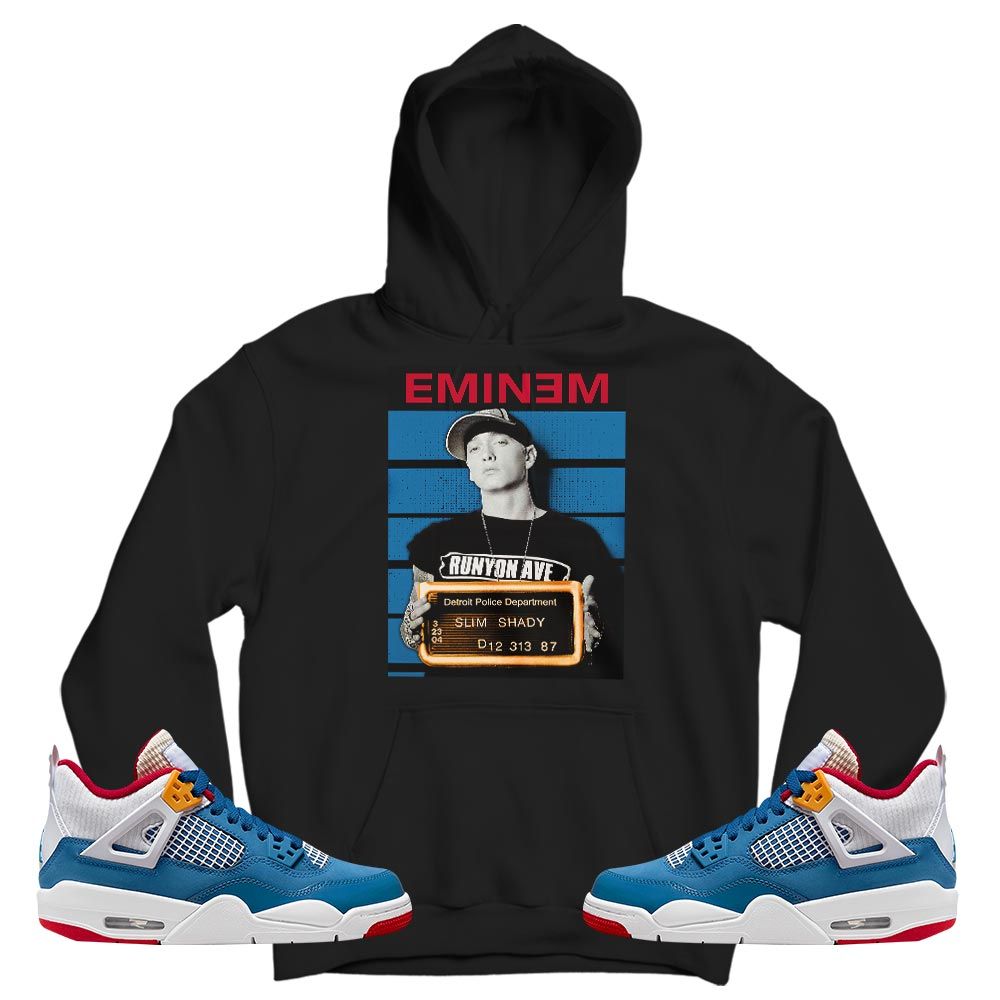 Slim Shady Eminem Sneaker Shirt Match Messy Room 4s, Jordan 4 GS Messy Room MKO T-Shirt