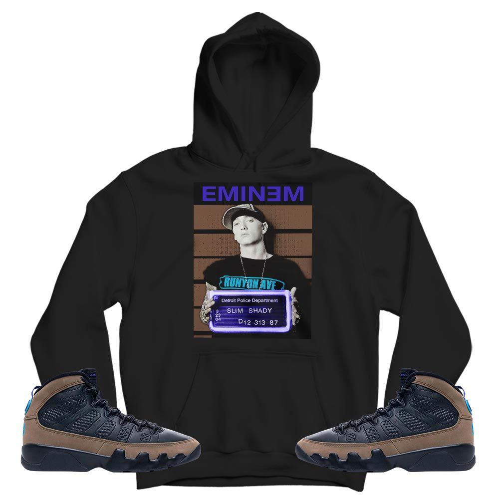 Slim Shady Eminem Sneaker Shirt Match Olive Concord 9s, Jordan 9 Olive Concord MKO T-Shirt