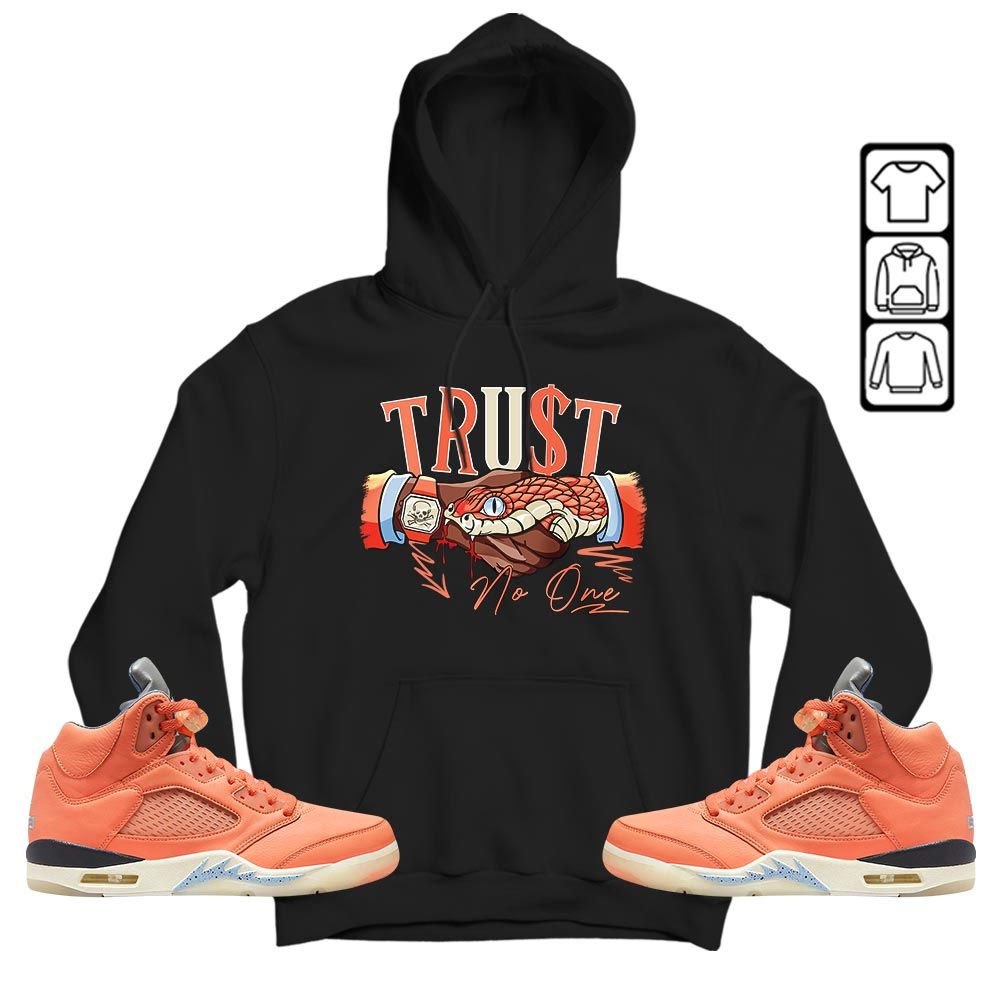Snake Trust No One Sneaker Shirt Match Crimson Bliss 5s, Jordan 5 DJ Khaled Crimson Bliss MKO T-Shirt Snake Trust No One Sneaker Shirt Match Crimson Bliss 5s, Jordan 5 DJ Khaled Crimson Bliss MKO T-Shirt