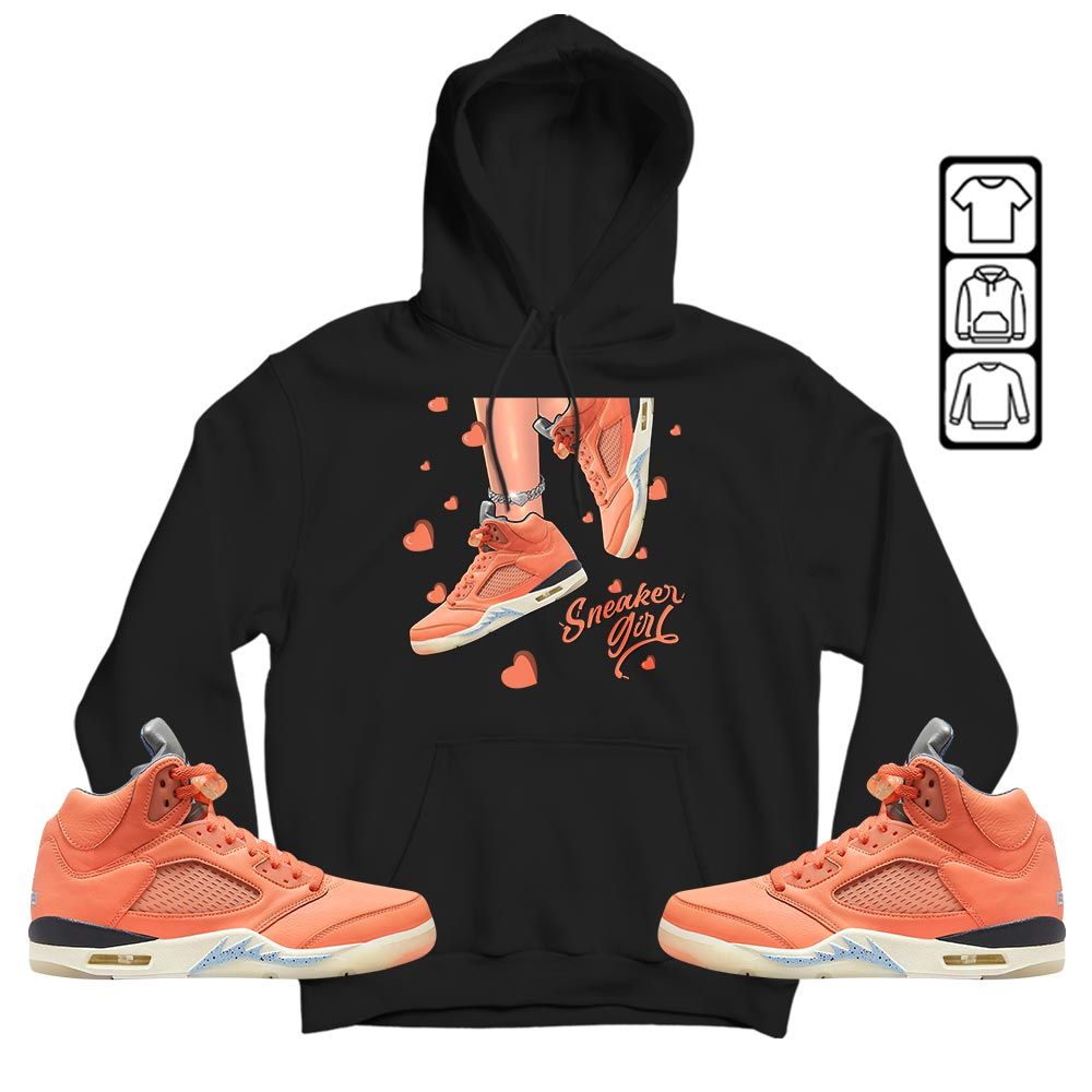 SNEAKER Girl Heart Sneaker Shirt Match Crimson Bliss 5s, Jordan 5 DJ Khaled Crimson Bliss MKO T-Shirt SNEAKER Girl Heart Sneaker Shirt Match Crimson Bliss 5s, Jordan 5 DJ Khaled Crimson Bliss MKO T-Shirt