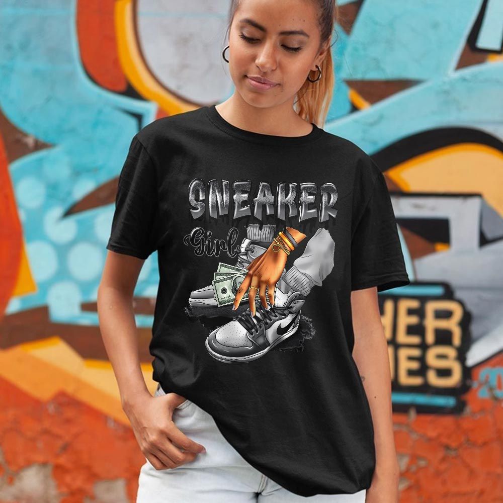 SNEAKER Girl Money Drip Sneaker Shirt Match 14 Low Metallic Silver, Jordan 14 Metallic Silver MKO T-Shirt SNEAKER Girl Money Drip Sneaker Shirt Match 14 Low Metallic Silver, Jordan 14 Metallic Silver MKO T-Shirt