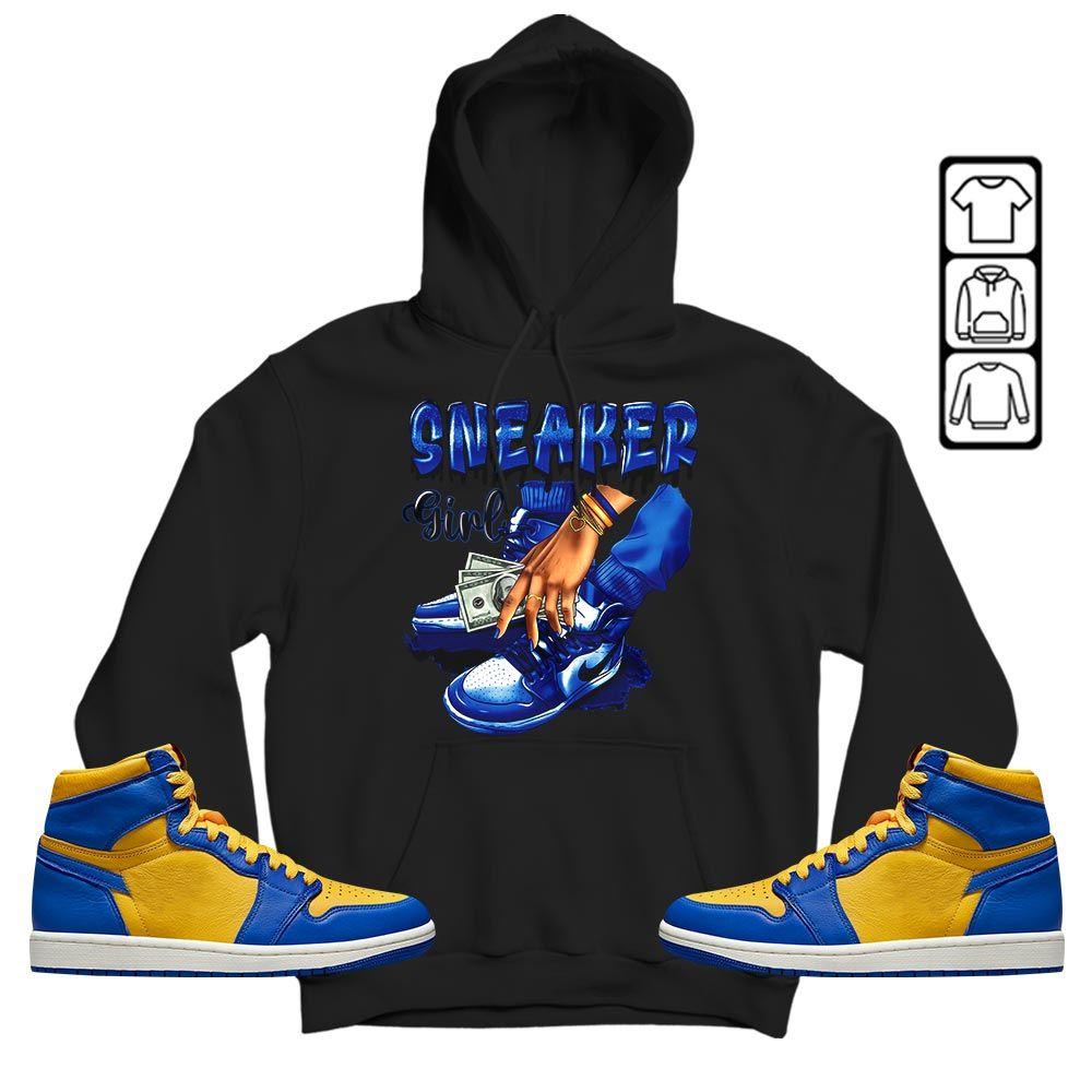 SNEAKER Girl Money Drip Sneaker Shirt Match 2023 Laney 1s, Jordan 1 Retro High Laney MKO T-Shirt SNEAKER Girl Money Drip Sneaker Shirt Match 2023 Laney 1s, Jordan 1 Retro High Laney MKO T-Shirt