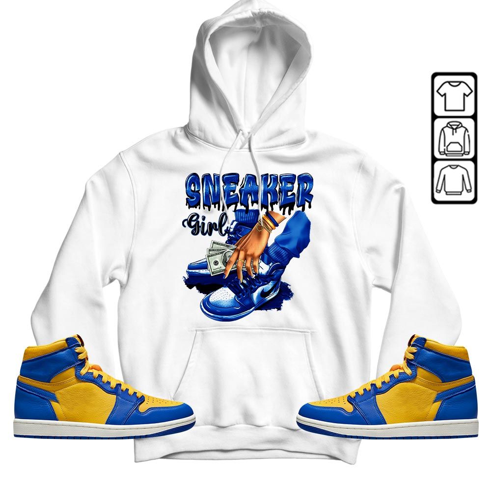 SNEAKER Girl Money Drip Sneaker Shirt Match 2023 Laney 1s, Jordan 1 Retro High Laney MKO T-Shirt SNEAKER Girl Money Drip Sneaker Shirt Match 2023 Laney 1s, Jordan 1 Retro High Laney MKO T-Shirt