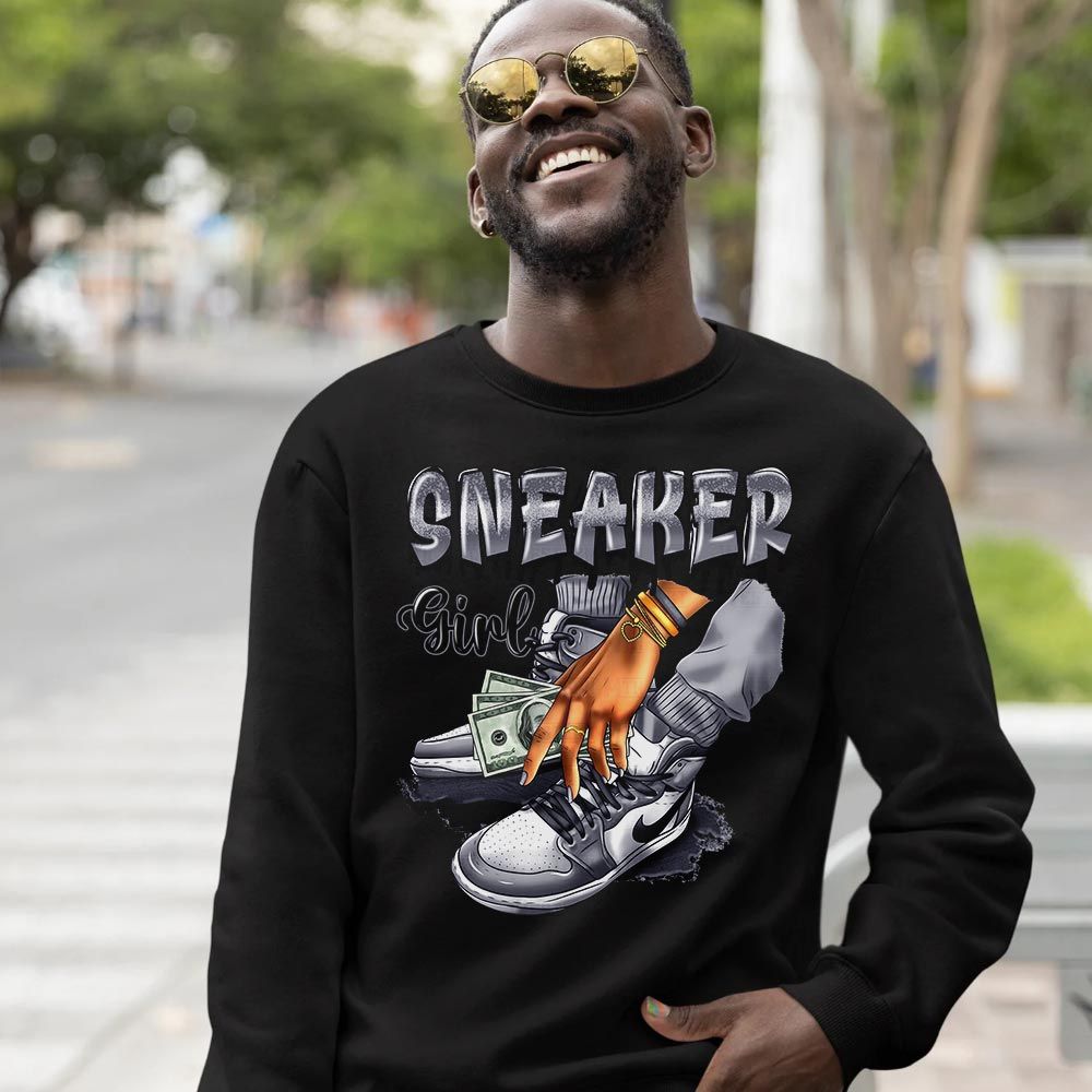 SNEAKER Girl Money Drip Sneaker Shirt Match Black Flint 13s, Jordan Retro 13 Black Flint MKO T-Shirt SNEAKER Girl Money Drip Sneaker Shirt Match Black Flint 13s, Jordan Retro 13 Black Flint MKO T-Shirt