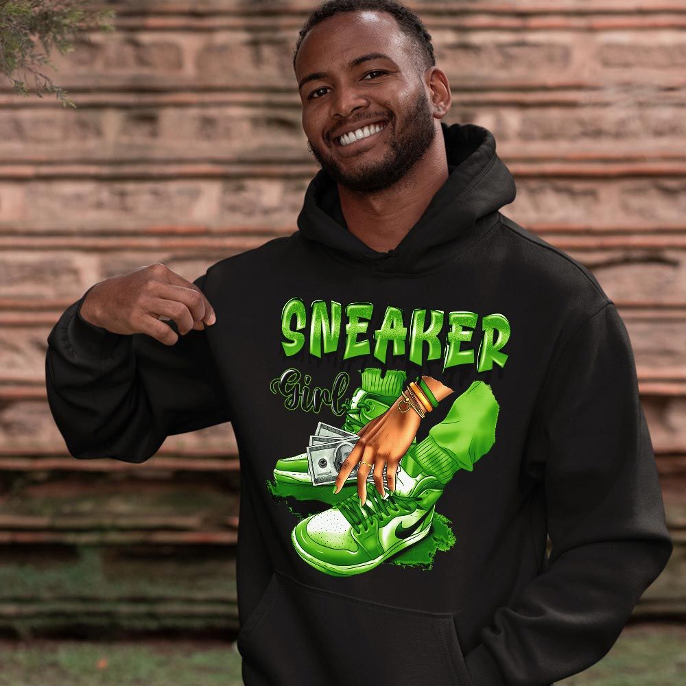 SNEAKER Girl Money Drip Sneaker Shirt Match Green Bean 5s, Jordan 5 Retro Green Bean MKO T-Shirt SNEAKER Girl Money Drip Sneaker Shirt Match Green Bean 5s, Jordan 5 Retro Green Bean MKO T-Shirt
