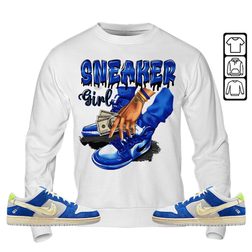 SNEAKER Girl Money Drip Sneaker Shirt Match Low Fly Streetwear, SB Dunk Low Fly Streetwear MKO T-Shirt SNEAKER Girl Money Drip Sneaker Shirt Match Low Fly Streetwear, SB Dunk Low Fly Streetwear MKO T-Shirt
