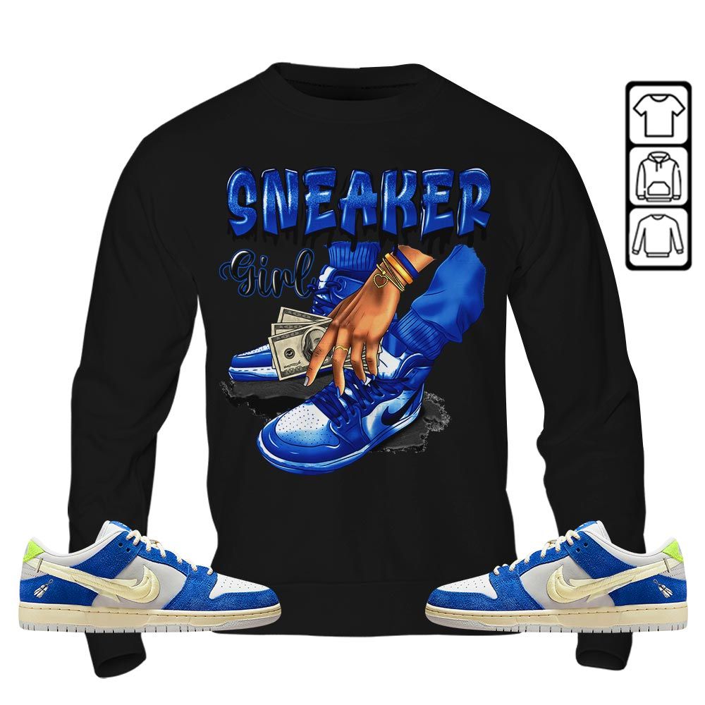 SNEAKER Girl Money Drip Sneaker Shirt Match Low Fly Streetwear, SB Dunk Low Fly Streetwear MKO T-Shirt SNEAKER Girl Money Drip Sneaker Shirt Match Low Fly Streetwear, SB Dunk Low Fly Streetwear MKO T-Shirt