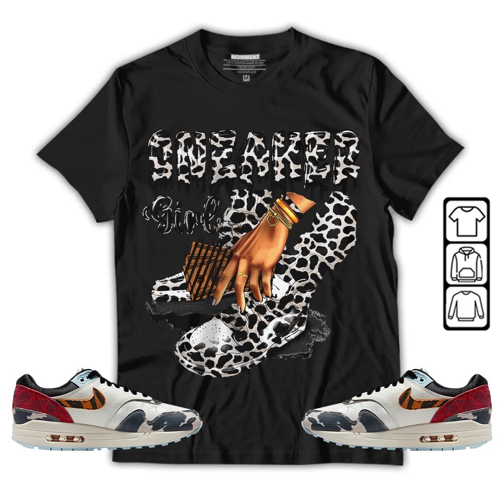 SNEAKER Girl Money Drip Sneaker Shirt Match Max 1 87 Tiger Swoosh, Air Max 1 Great Indoors MKO T-Shirt
