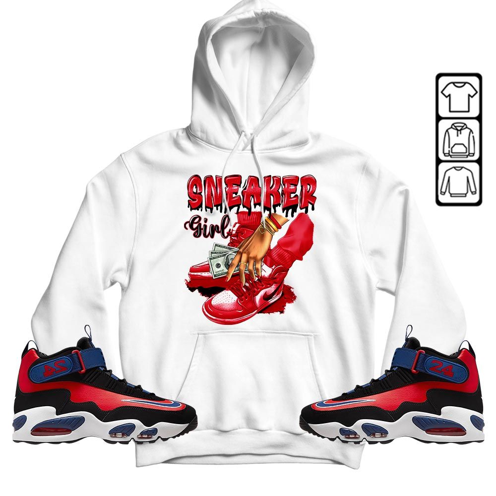 SNEAKER Girl Money Drip Sneaker Shirt Match Max 1 Navy Red Black, Air Griffey Max 1 Black Red Navy Blue MKO Hoodie SNEAKER Girl Money Drip Sneaker Shirt Match Max 1 Navy Red Black, Air Griffey Max 1 Black Red Navy Blue MKO Hoodie