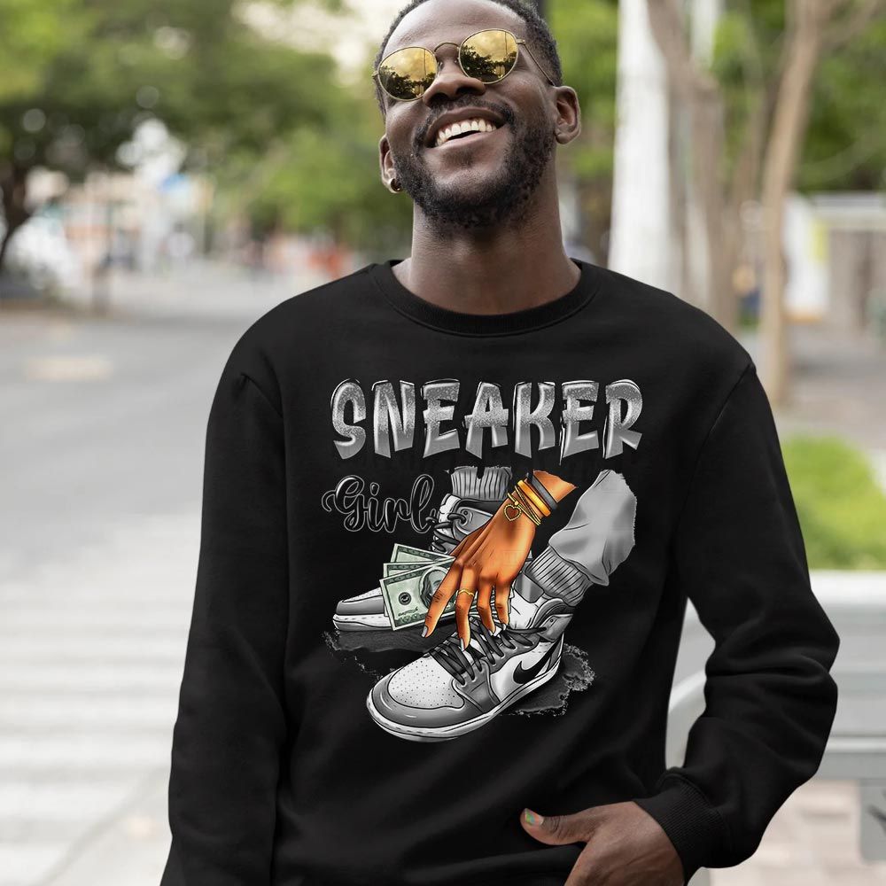 SNEAKER Girl Money Drip Sneaker Shirt Match Retro Cool Grey 6s, Jordan 6 Cool Grey MKO T-Shirt SNEAKER Girl Money Drip Sneaker Shirt Match Retro Cool Grey 6s, Jordan 6 Cool Grey MKO T-Shirt
