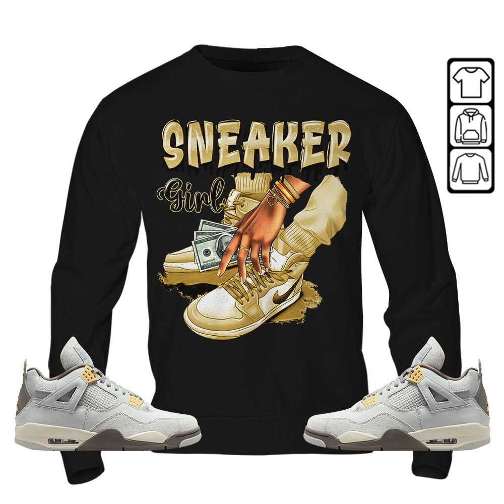 SNEAKER Girl Money Drip Sneaker Shirt Match Retro Craft 4s, Jordan 4 Craft Photon Dust MKO T-Shirt SNEAKER Girl Money Drip Sneaker Shirt Match Retro Craft 4s, Jordan 4 Craft Photon Dust MKO T-Shirt