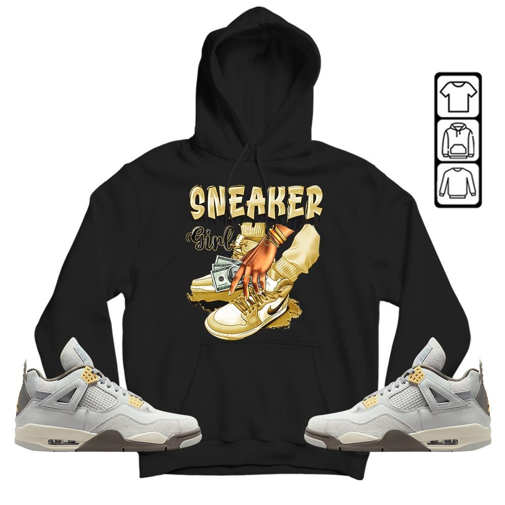 SNEAKER Girl Money Drip Sneaker Shirt Match Retro Craft 4s, Jordan 4 Craft Photon Dust MKO T-Shirt SNEAKER Girl Money Drip Sneaker Shirt Match Retro Craft 4s, Jordan 4 Craft Photon Dust MKO T-Shirt