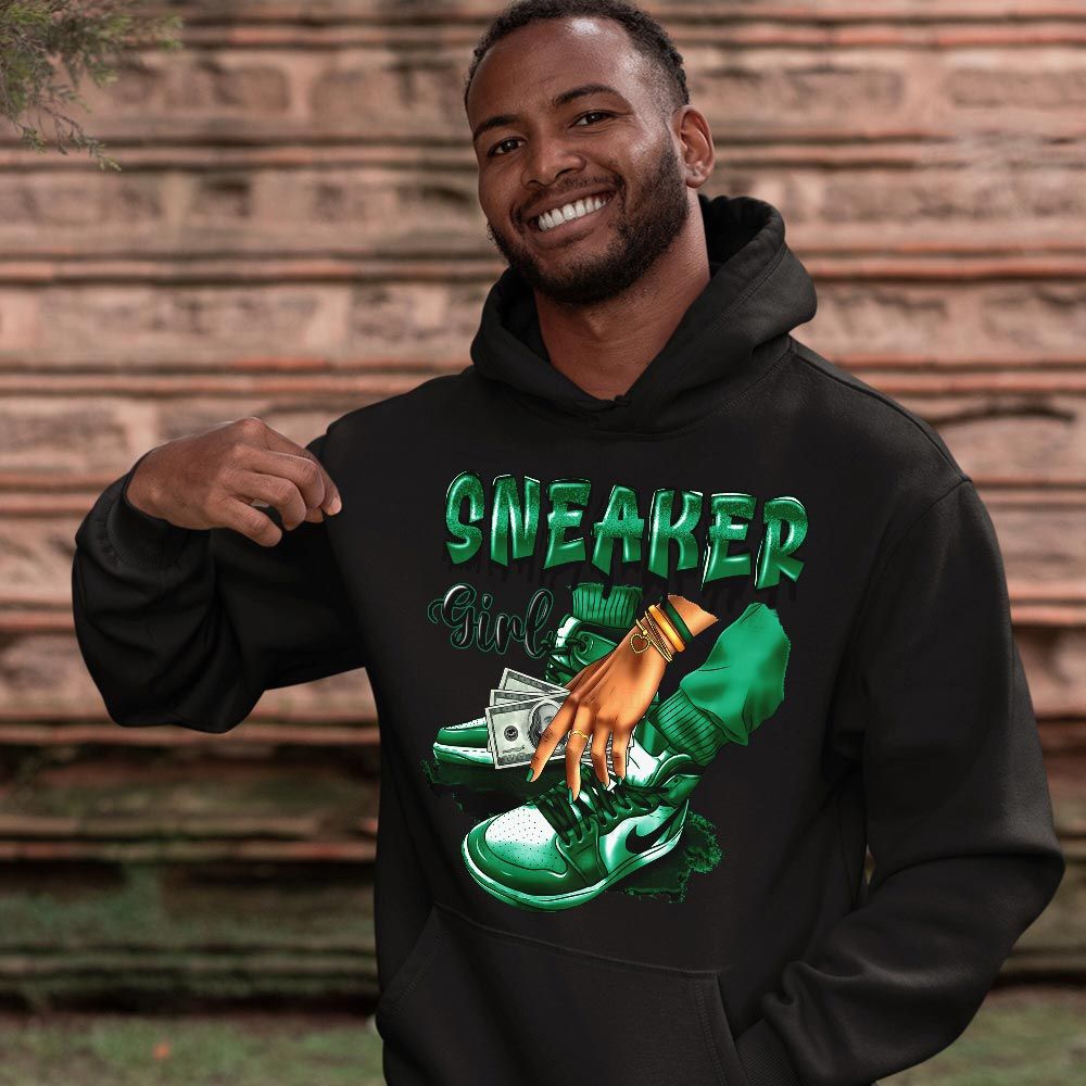 SNEAKER Girl Money Drip Sneaker Shirt Match Retro Pine Green 4s, Jordan 4 Pine Green MKO T-Shirt SNEAKER Girl Money Drip Sneaker Shirt Match Retro Pine Green 4s, Jordan 4 Pine Green MKO T-Shirt