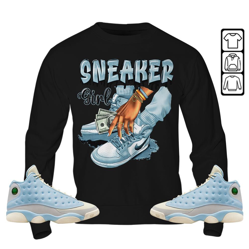 SNEAKER Girl Money Drip Sneaker Shirt Match SoleFly 13s, Jordan 13 Retro SoleFly MKO T-Shirt SNEAKER Girl Money Drip Sneaker Shirt Match SoleFly 13s, Jordan 13 Retro SoleFly MKO T-Shirt