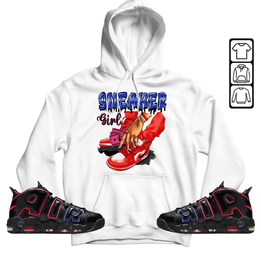 SNEAKER Girl Money Drip Sneaker Shirt Match Uptempo 96 Electric, Air More Uptempo Electric MKO T-Shirt