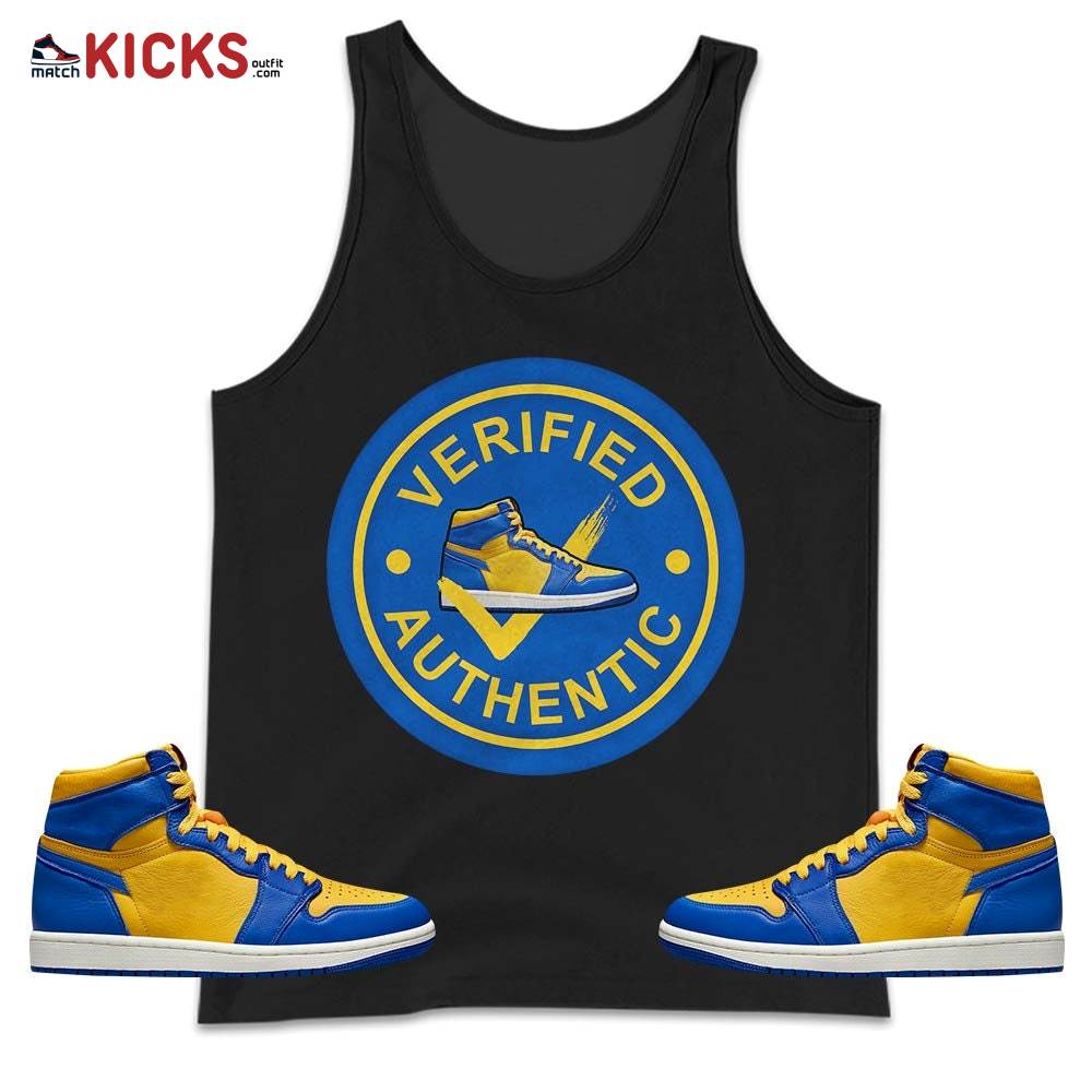 Sneaker Shirt Match 2023 Laney 1s, Jordan 1 Retro High Laney MKO Tank Top