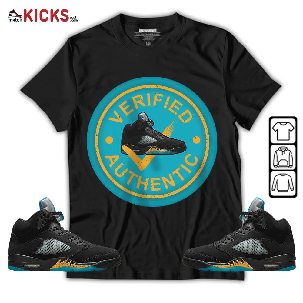 Sneaker Shirt Match 2023 Retro Aqua 5s, Jordan 5 Aqua MKO T-Shirt Sneaker Shirt Match 2023 Retro Aqua 5s, Jordan 5 Aqua MKO T-Shirt
