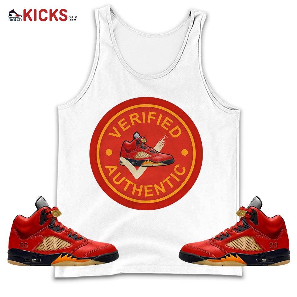 Sneaker Shirt Match 5 Dunk On Mars, Jordan 5 Mars For Her MKO Tank Top Sneaker Shirt Match 5 Dunk On Mars, Jordan 5 Mars For Her MKO Tank Top