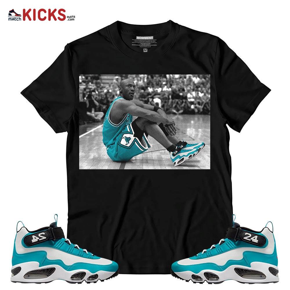 Sneaker Shirt Match Air Griffey Max 1 Aquamarine – Basketball Shoes Goat Number 23 – Griffey Max 1 Aqua MKO T-Shirt