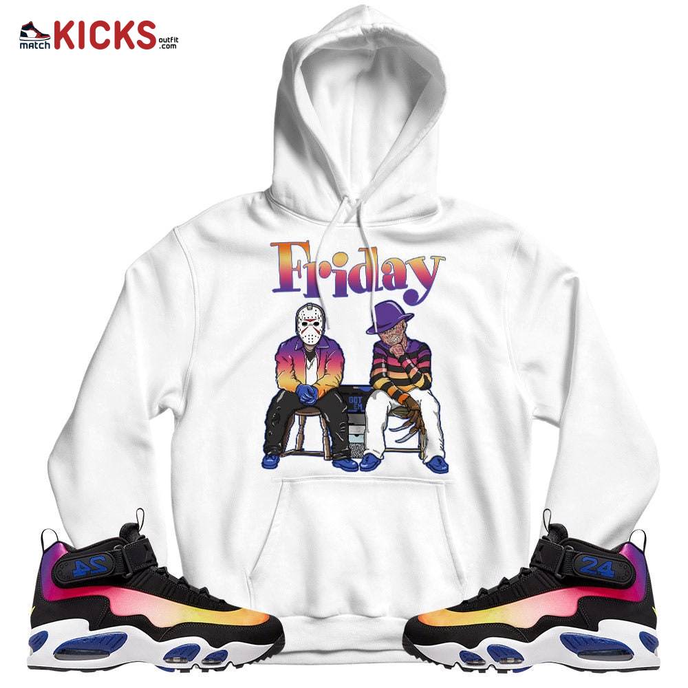 Sneaker Shirt Match Air Griffey Max 1 Los Angeles – Friday Horror – Max 1 Los Angeles MKO Hoodie