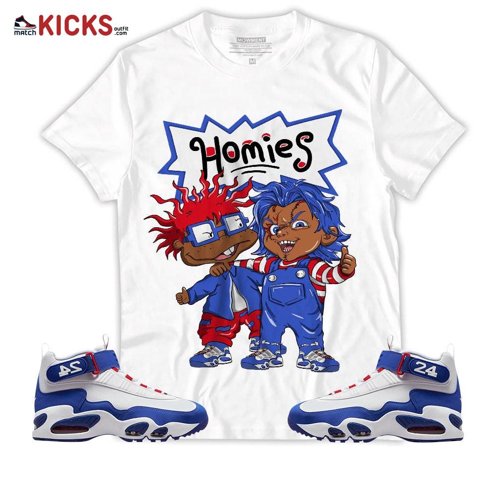 Sneaker Shirt Match Air Griffey Max 1 USA Red White Blue – Melanin Kids 90’s Rugrats Chucky Chuckie Homie – Griffey Max 1 USA MKO T-Shirt Sneaker Shirt Match Air Griffey Max 1 USA Red White Blue – Melanin Kids 90’s Rugrats Chucky Chuckie Homie – Griffey Max 1 USA MKO T-Shirt