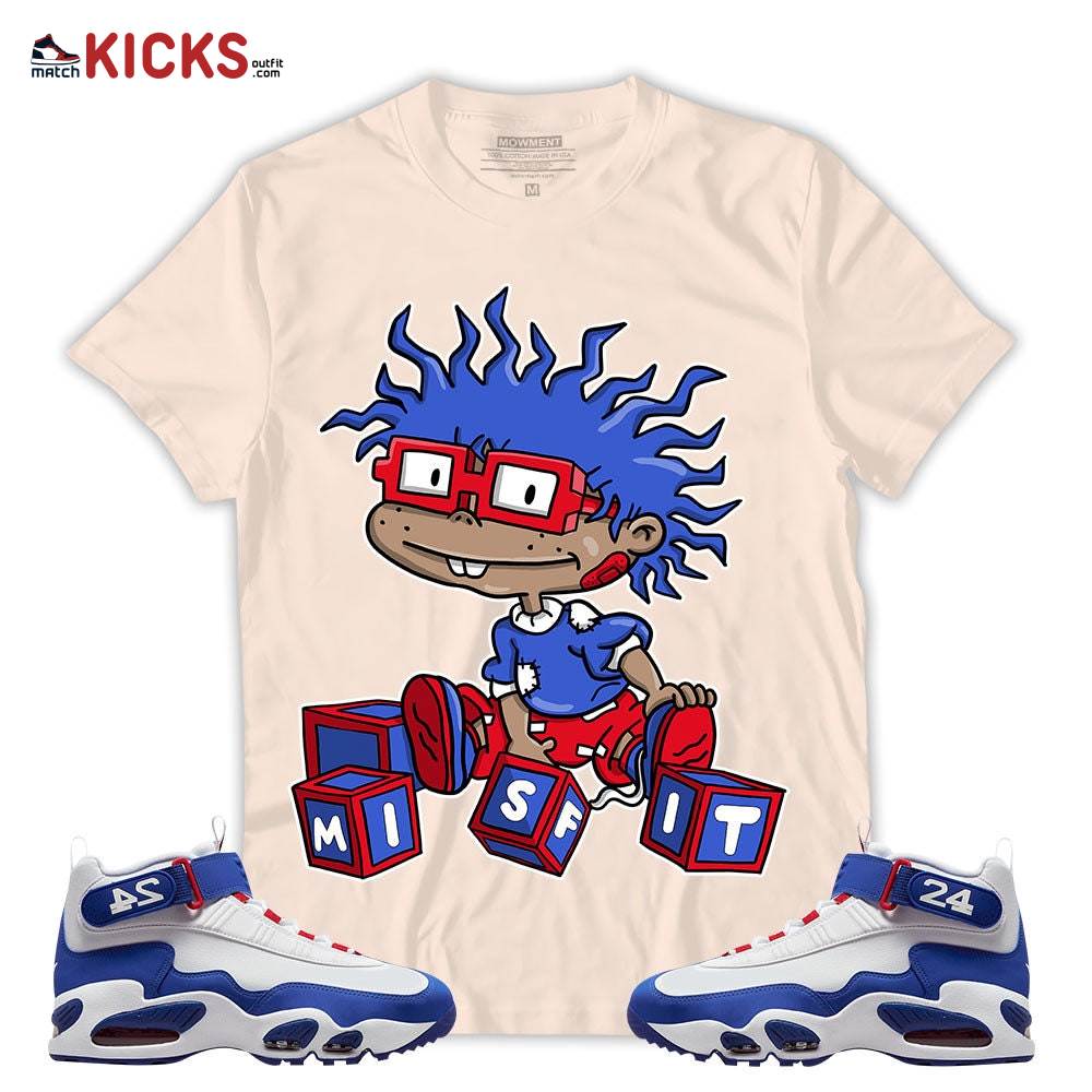 Sneaker Shirt Match Air Griffey Max 1 USA Red White Blue – Misfit Rugrats – Griffey Max 1 USA MKO T-Shirt Sneaker Shirt Match Air Griffey Max 1 USA Red White Blue – Misfit Rugrats – Griffey Max 1 USA MKO T-Shirt