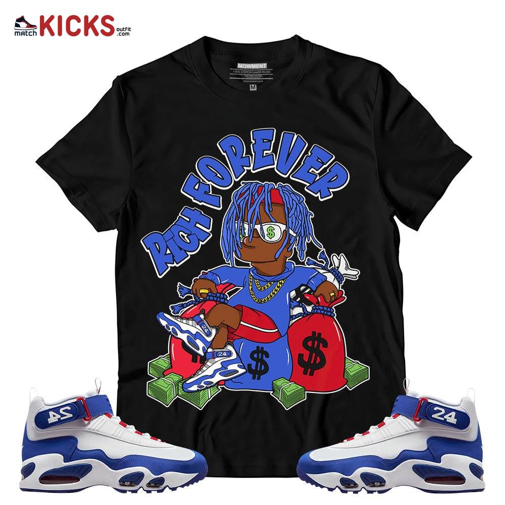 Sneaker Shirt Match Air Griffey Max 1 USA Red White Blue – Rich Forever – Griffey Max 1 USA MKO T-Shirt