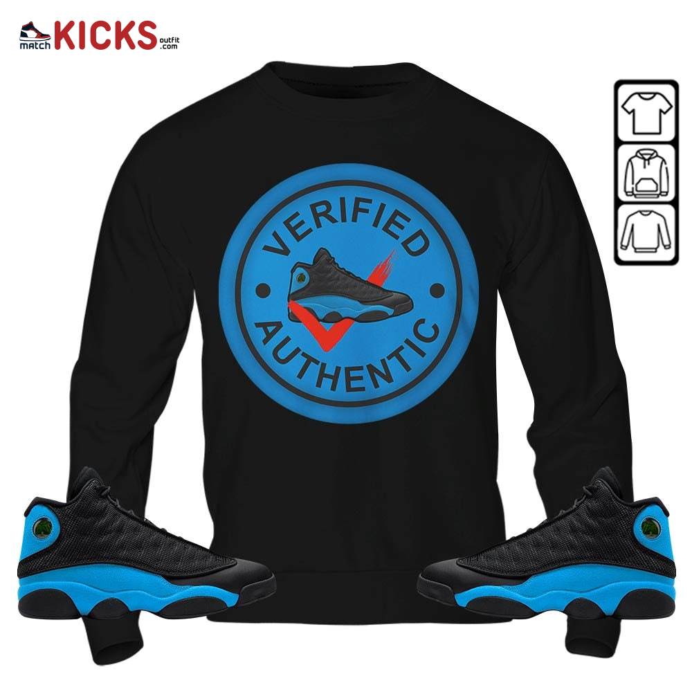 Sneaker Shirt Match Black University Blue 13s, Jordan 13 Black University Blue 2022 MKO Hoodie Sneaker Shirt Match Black University Blue 13s, Jordan 13 Black University Blue 2022 MKO Hoodie
