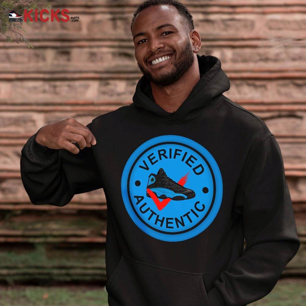 Sneaker Shirt Match Black University Blue 13s, Jordan 13 Black University Blue 2022 MKO Hoodie Sneaker Shirt Match Black University Blue 13s, Jordan 13 Black University Blue 2022 MKO Hoodie