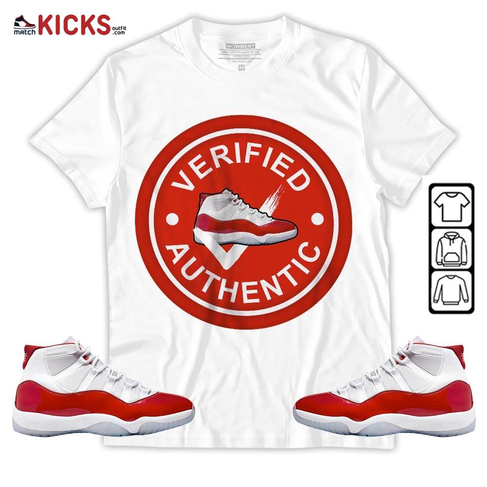 Sneaker Shirt Match Cherry 11s, Jordan 11 Retro Cherry MKO Hoodie Sneaker Shirt Match Cherry 11s, Jordan 11 Retro Cherry MKO Hoodie