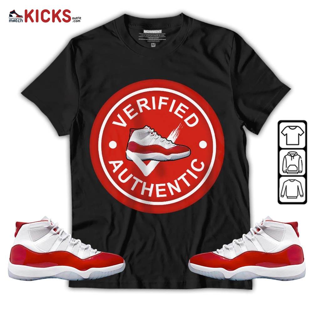 Sneaker Shirt Match Cherry 11s, Jordan 11 Retro Cherry MKO Hoodie Sneaker Shirt Match Cherry 11s, Jordan 11 Retro Cherry MKO Hoodie
