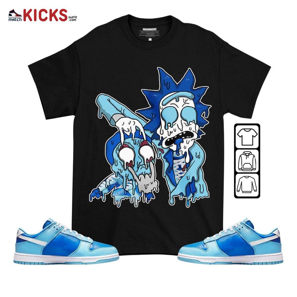 Sneaker Shirt Match Dunk Low Argon – Rick And Drip – Dunk Low Argon 2022 MKO T-Shirt