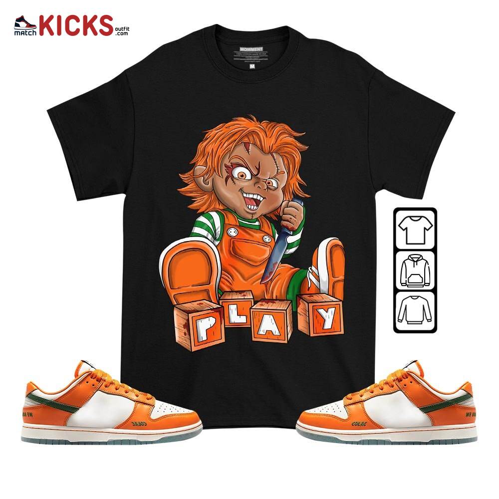 Sneaker Shirt Match Dunk Low Florida A and M University – Chucky Play Horror – Florida A and M University MKO T-Shirt