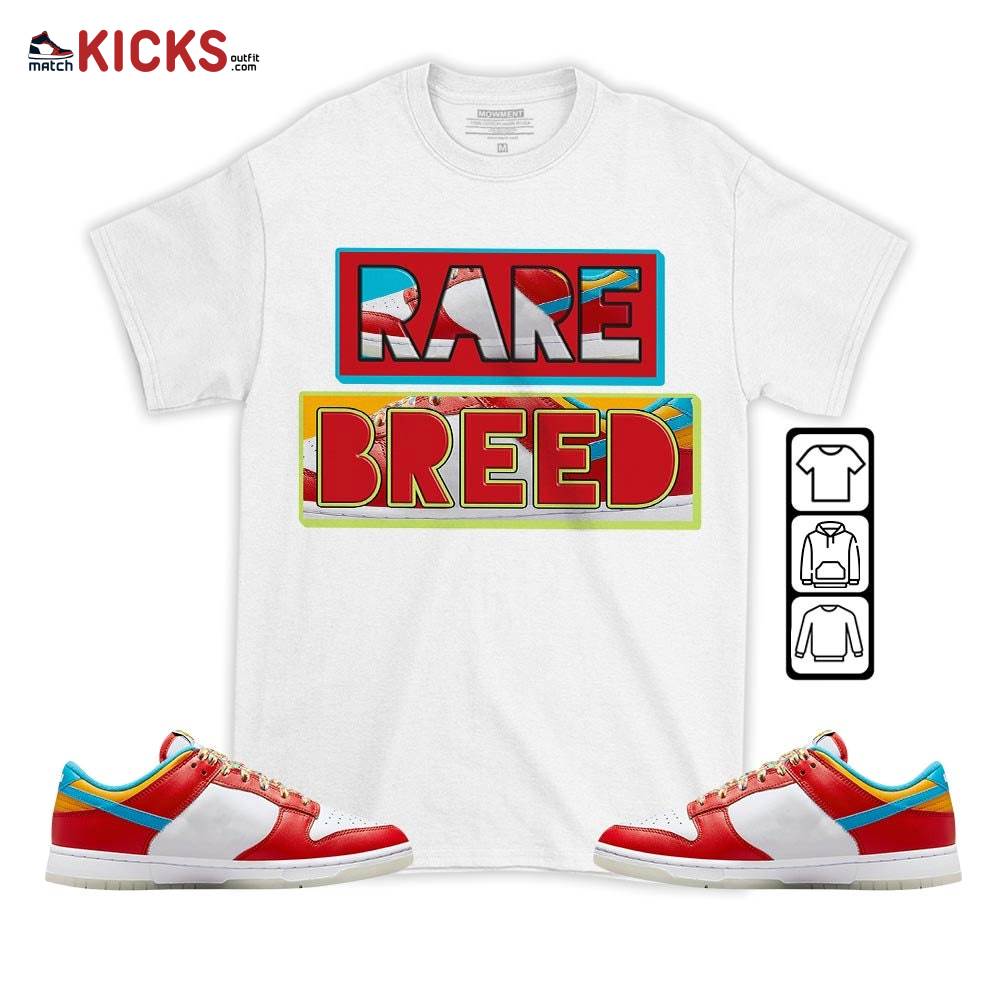 Sneaker Shirt Match Dunk Low Fruity Pebbles – Rare Breed – Fruity Pebbles Shoes MKO T-Shirt Sneaker Shirt Match Dunk Low Fruity Pebbles – Rare Breed – Fruity Pebbles Shoes MKO T-Shirt